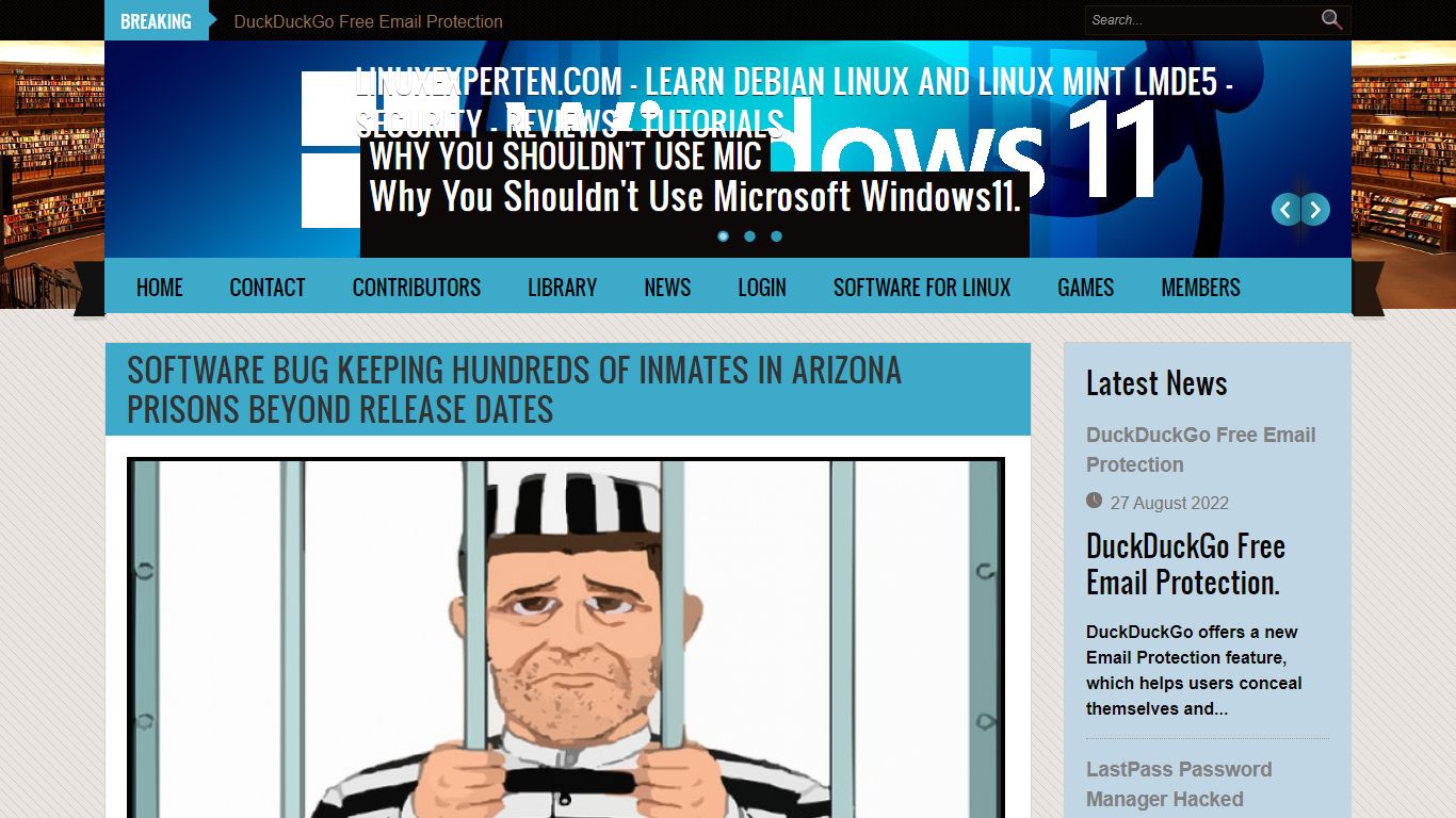 Software Bug Keeping Hundreds Of Inmates In Arizona Prisons Beyond ...